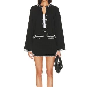 NWT Revolve SNDYS Daphne Cardigan & Matching Skirt